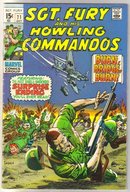 Sgt. Fury and His Howling Commandos #71 comic book fine 6.0