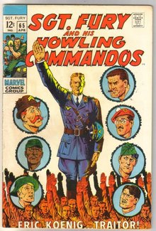 Sgt. Fury and His Howling Commandos #65 comic book fine/very fine 7.0