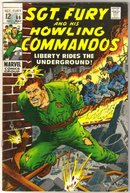 Sgt. Fury and His Howling Commandos #66 comic book very good/fine 5.0