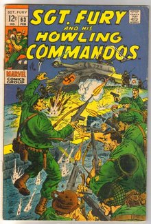 Sgt. Fury and His Howling Commandos #63 comic book very good/fine 5.0