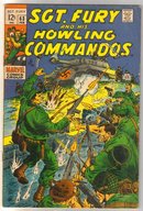 Sgt. Fury and His Howling Commandos #63 comic book very good/fine 5.0
