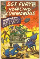 Sgt. Fury and His Howling Commandos #40 comic book very good 4.0