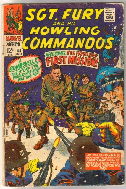 Sgt. Fury and His Howling Commandos #44 comic book good 2.0
