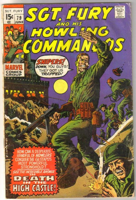 Sgt. Fury and His Howling Commandos #79 comic book good 2.0