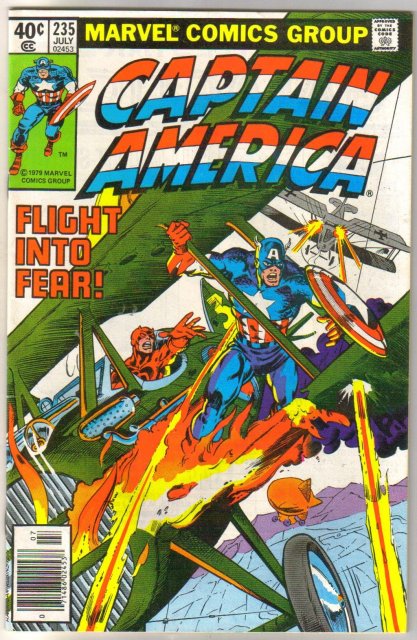 Captain America #235 comic book near mint 9.4