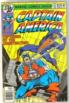 Captain America #228 comic book near mint 9.4