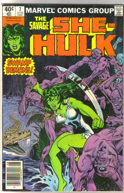 The Savage She-Hulk #7 comic book fine/very fine 7.0