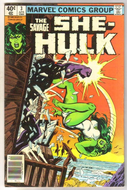 The Savage She-Hulk #3 comic book very fine 8.0