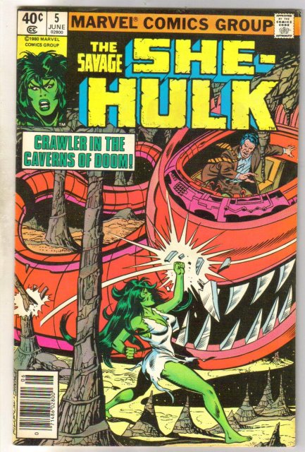 The Savage She-Hulk #5 comic book very fine 8.0