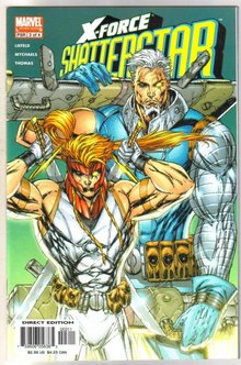 Rob Liefeld X-Force Shatterstar #3 comic book near mint 9.4