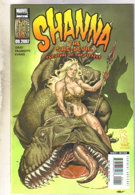 Shanna the She-Devil #1 comic book near mint 9.4