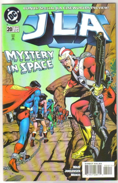 JLA #20 comic book mint 9.8