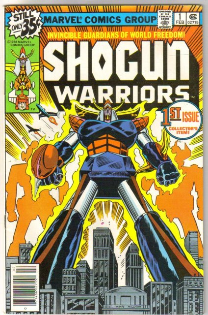 Shogun Warriors #1 comic book fine/very fine 7.0