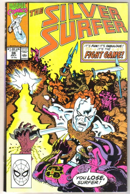 Silver Surfer volume 3 #39 comic book near mint 9.4