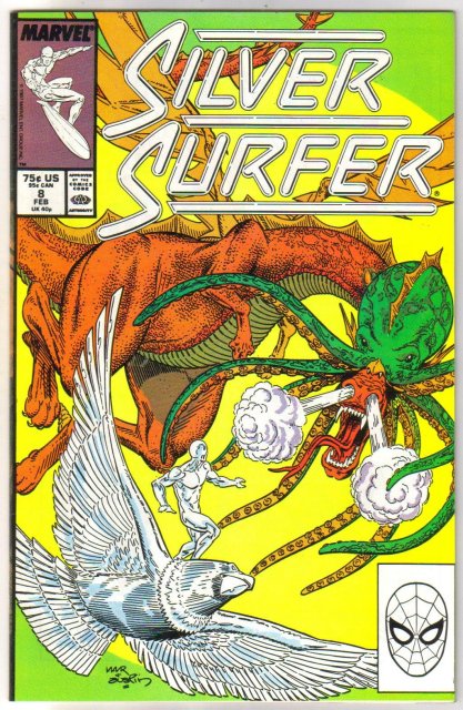 Silver Surfer volume 3 #8 comic book mint 9.8