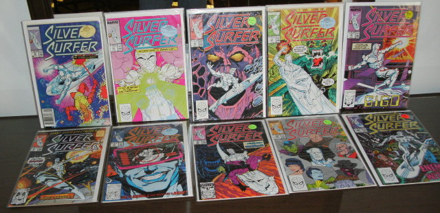 Silver Surffer volume 3 comic book collection of 10 near mint and better