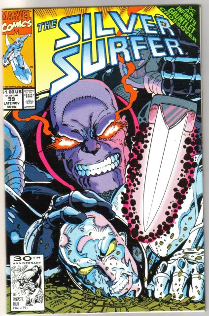 Silver Surfer volume 3 #59 comic book near mint 9.4
