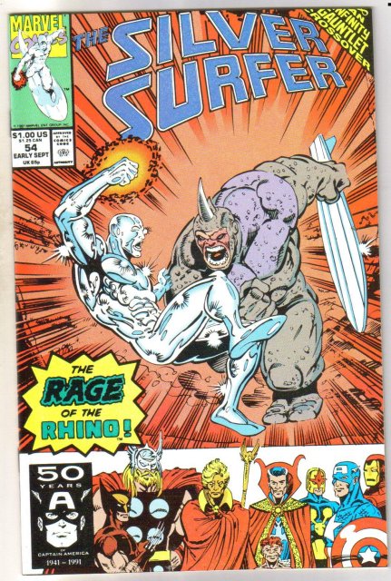 Silver Surfer volume 3 #54 comic book mint 9.8