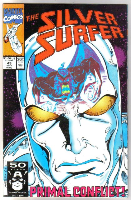 Silver Surfer volume 3 #49 comic book near mint 9.4