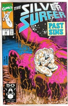 Silver Surfer volume 3 #48 comic book near mint 9.4