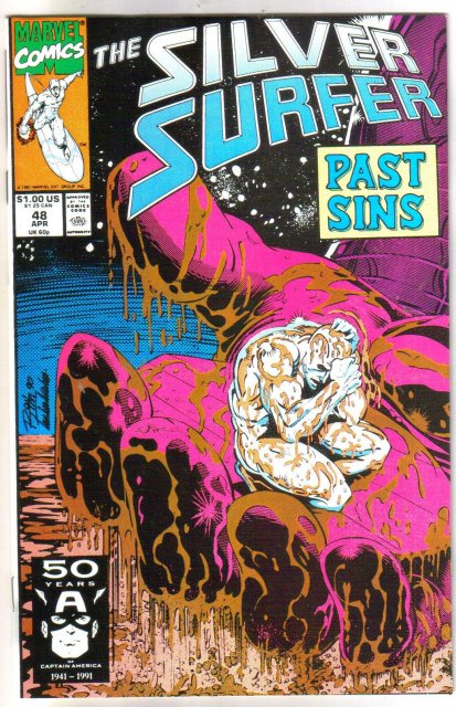 Silver Surfer volume 3 #48 comic book near mint 9.4