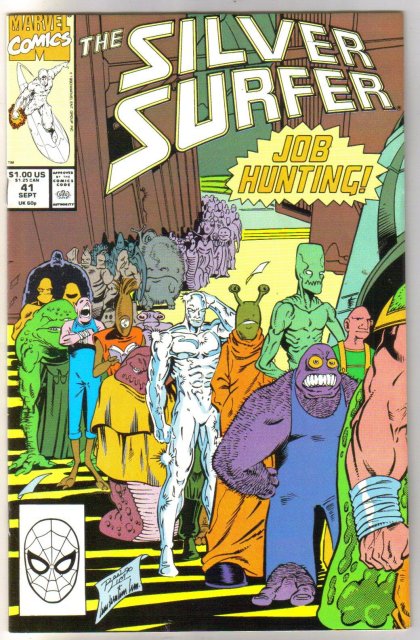 Silver Surfer volume 3 #41 comic book near mint 9.4