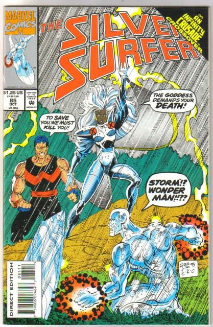 Silver Surfer volume 3 #85 comic book mint 9.8