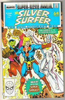Silver Surfer volume 3 annual #1 comic book mint 9.8