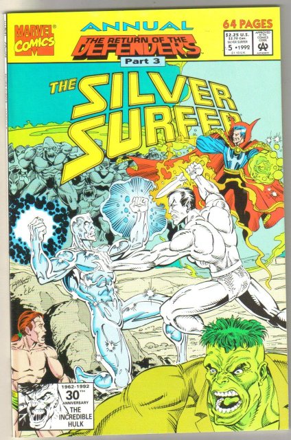 Silver Surfer volume 3 annual #5 comic book mint 9.8