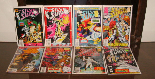 Silver Surfer volume 3 8 issue comic book collection mostly mint