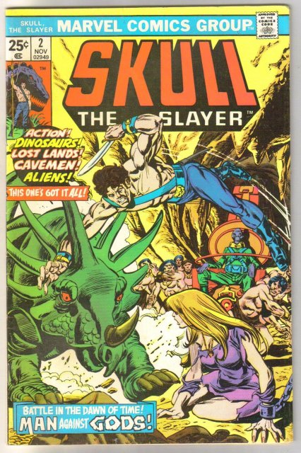 Skull the Slayer #2 comic book fine 6.0