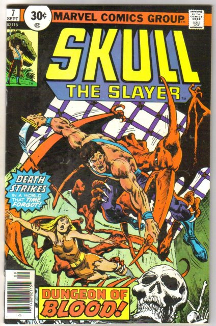 Skull the Slayer #7 comic book very fine/near mint 9.0