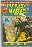Special Marvel Edition #6 starring Sgt. Fury comic book very good/fine 5.0