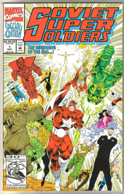 Soviet Super Soldier #1 comic book mint 9.8