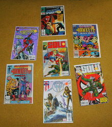 Miscellaneous collection of 7 Marvel comic books near mint or better