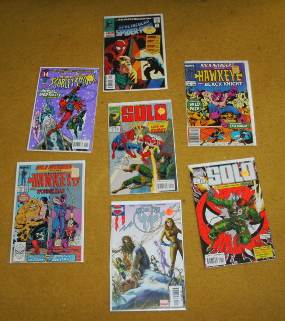 Miscellaneous collection of 7 Marvel comic books near mint or better