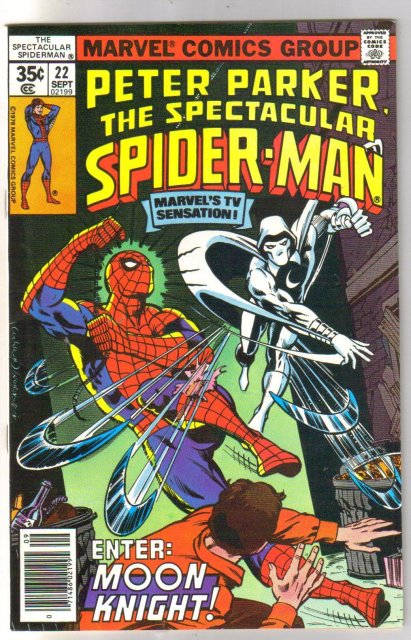 Peter Parker, the Spectacular Spider-man #22 comic book fine/very fine 7.0