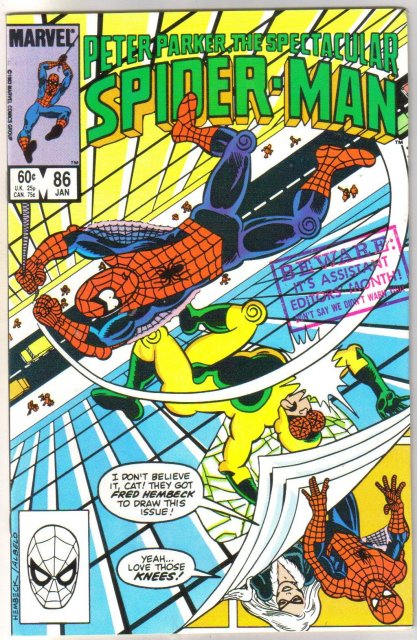 Peter Parker, the Spectacular Spider-man #80 comic book near miont 9.4