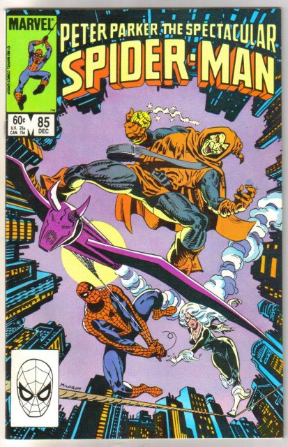 Peter Parker, the Spectacular Spider-man #85 comic book near miont 9.4