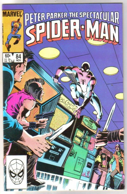 Peter Parker, the Spectacular Spider-man #84 comic book near miont 9.4