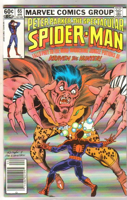Peter Parker, the Spectacular Spider-man #65 comic book miont 9.8