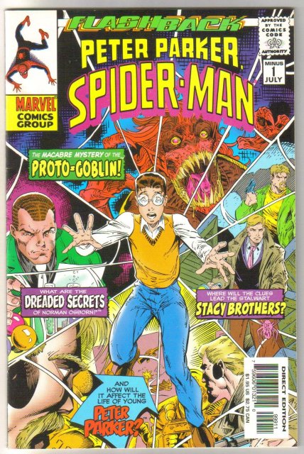 Peter Parker Spider-man issue minus 1 comic book