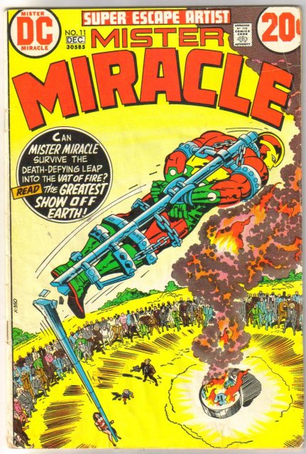 Mister Miracle #11 comic book very good 4.0