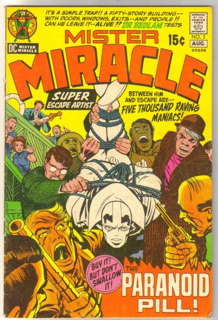 Mister Miracle #3 comic book very good/fine 5.0