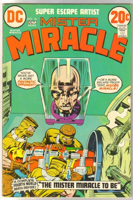 Mister Miracle #10 comic book fine 6.0