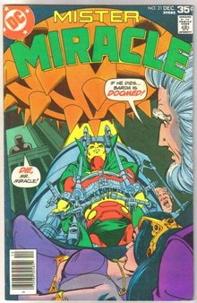 Mister Miracle #21 comic book fine 6.0