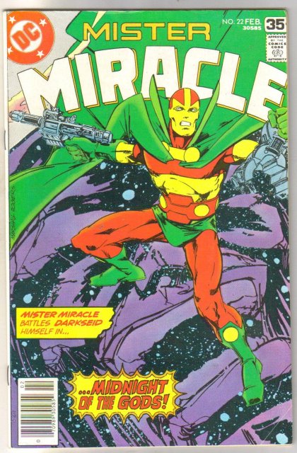Mister Miracle #22 comic book fine/very fine 7.0