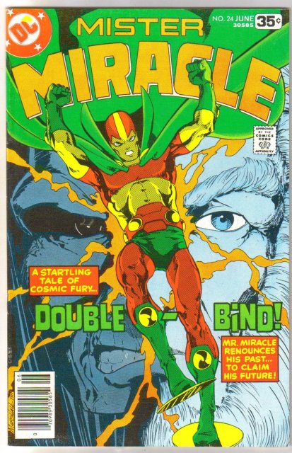 Mister Miracle #24 comic book very fine 8.0