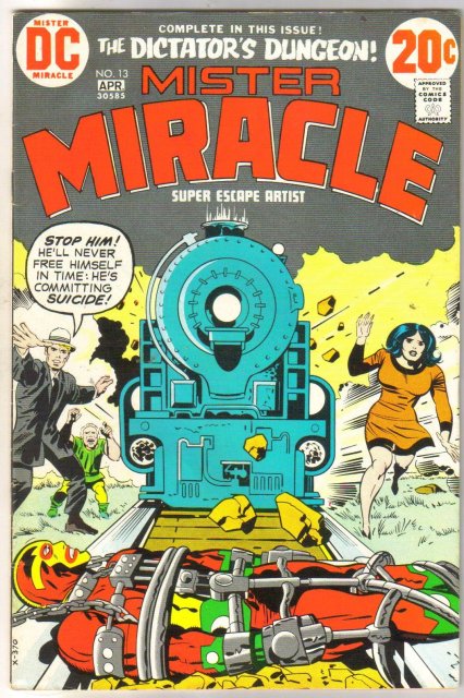 Mister Miracle #13 comic book very fine 8.0