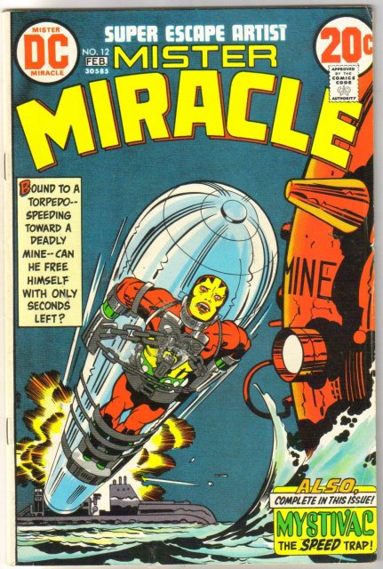 Mister Miracle #12 comic book fine 6.0
